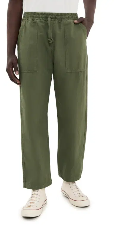 Service Works Classic Canvas Chef Pants Olive M | Thumbnail 1 Service Works Classic Canvas Chef Pants Olive M | Thumbnail 1