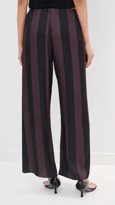 LE BOP Ellie Pants Chocolate/Black Stripe | Thumbnail 4 LE BOP Ellie Pants Chocolate/Black Stripe | Thumbnail 4