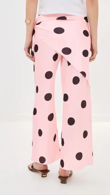 LE BOP Ellie Pants Pink/Brown Dot | Thumbnail 3