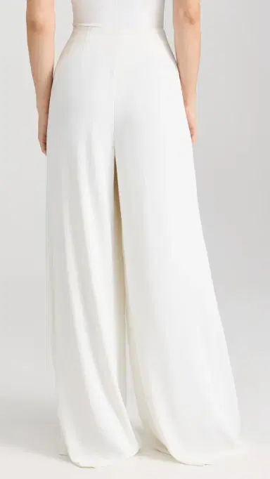 L'Agence Nova Pleated Pants Ivory | Thumbnail 3