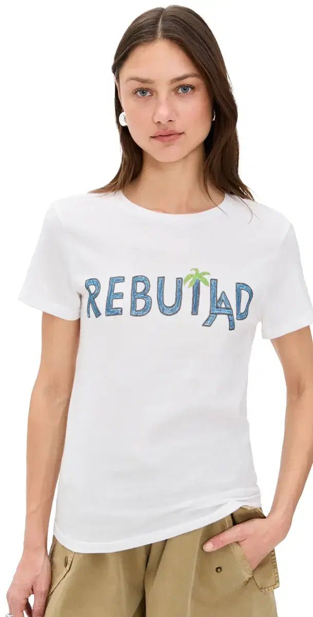 Unfortunate Portrait Rebuild LA Women's Boyfriend Tee