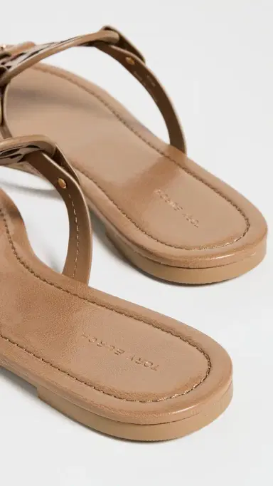 Tory Burch Miller Sandals Almond Flour 5 | Thumbnail 4 Tory Burch Miller Sandals Almond Flour 5 | Thumbnail 4