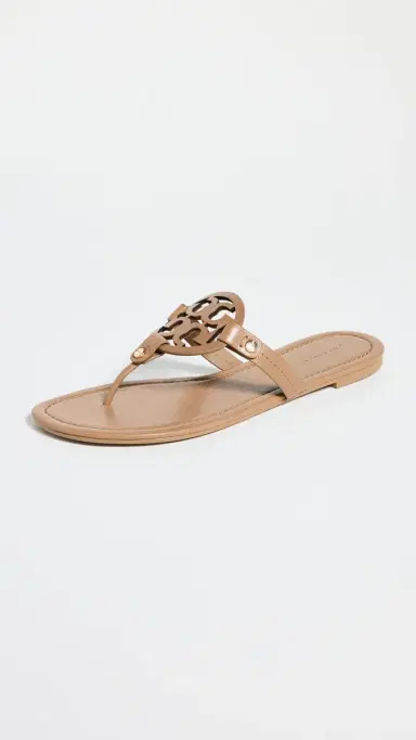 Tory Burch Miller Sandals Almond Flour 5 | Thumbnail 5 Tory Burch Miller Sandals Almond Flour 5 | Thumbnail 5