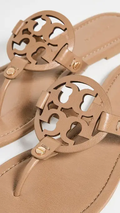 Tory Burch Miller Sandals Almond Flour 5 | Thumbnail 6 Tory Burch Miller Sandals Almond Flour 5 | Thumbnail 6