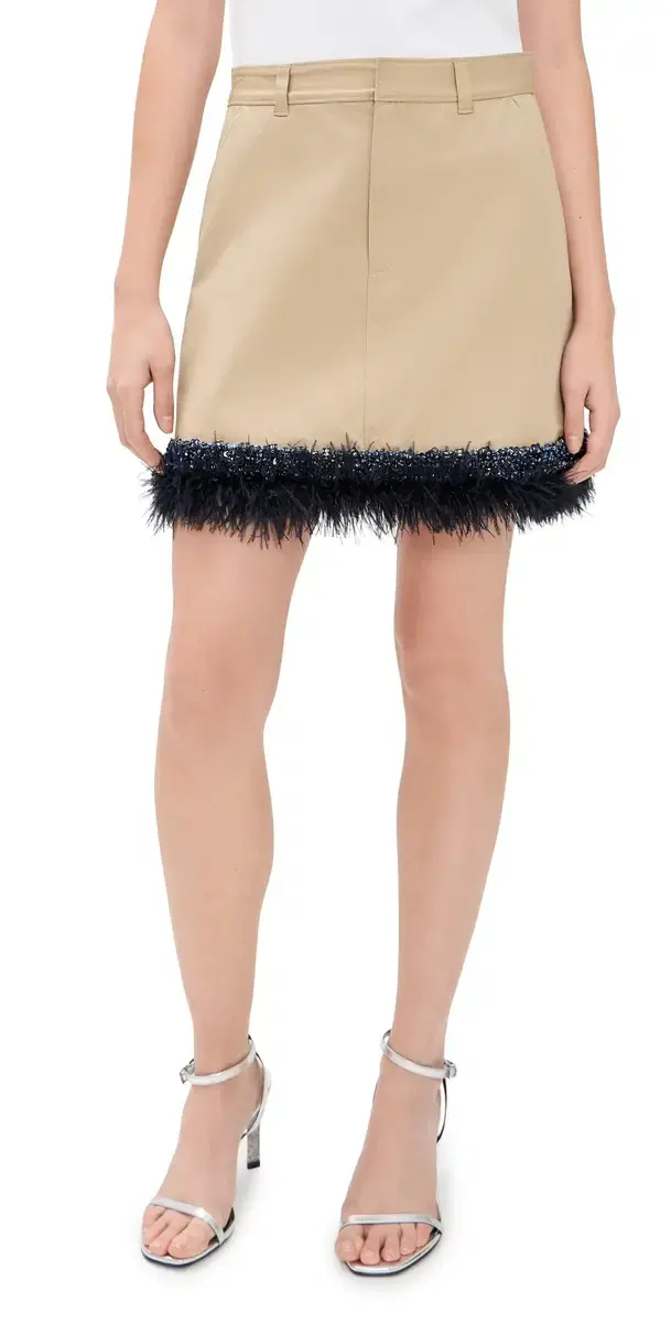 Marie Skirt Khaki/Navy