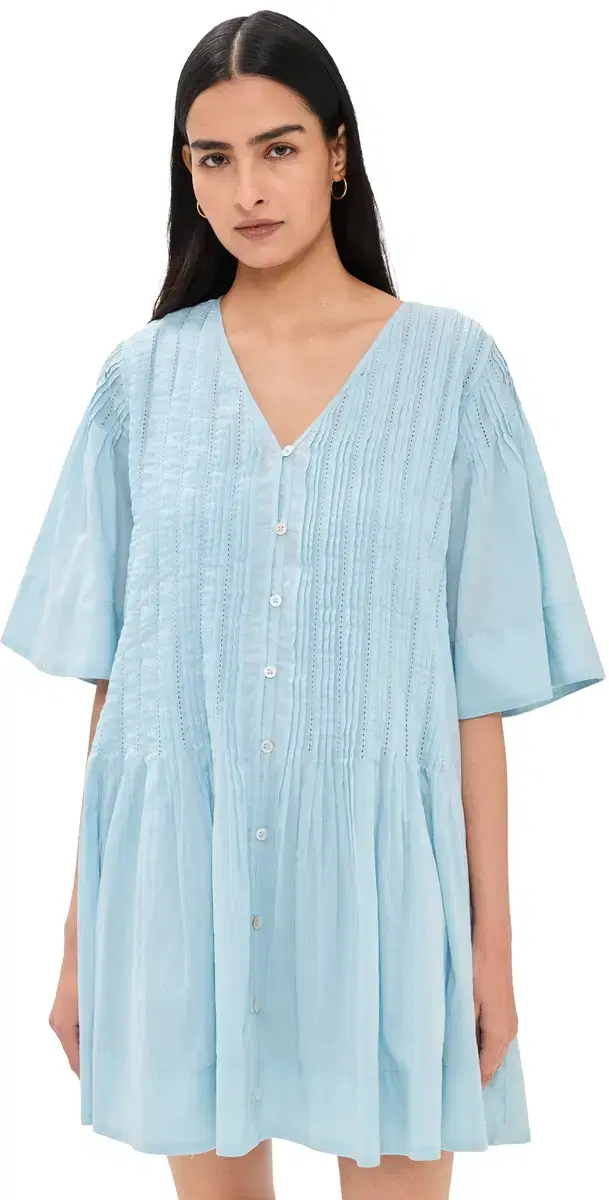 Alberte olid Mini Dress Blue