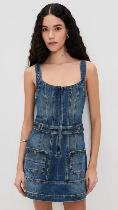 Ramy Brook Karla Dress Medium Wash | Thumbnail 2