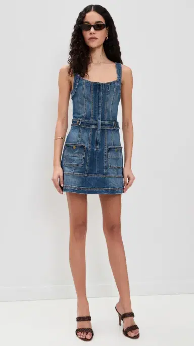 Ramy Brook Karla Dress Medium Wash | Thumbnail 5