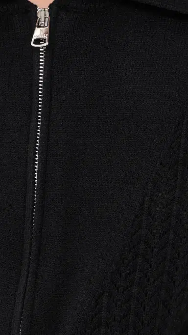 Varley Arney Half Zip Knit Polo Black M | Thumbnail 6