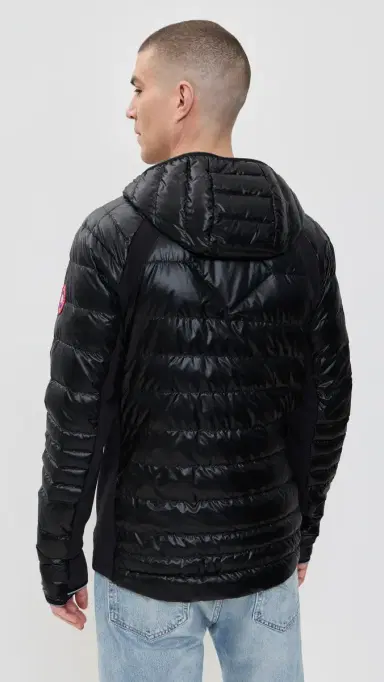 Canada Goose Hybridge Lite Hoodie Jacket Black | Thumbnail 3 Canada Goose Hybridge Lite Hoodie Jacket Black | Thumbnail 3
