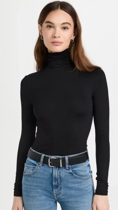 Sold Out NYC The Turtleneck in Black Black M | Thumbnail 2