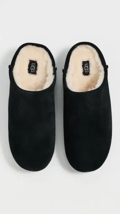 UGG Elea Slip-On Slippers Black 9 | Thumbnail 6