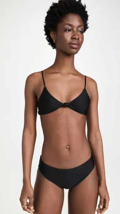MIKOH Kaloko Bikini Top Noir | Thumbnail 5
