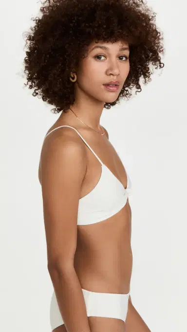 MIKOH Kaloko Bikini Top Ecru | Thumbnail 4