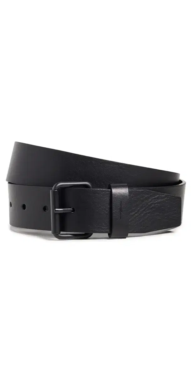 Shinola Rambler Leather Belt Black