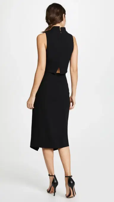 BLACK HALO Juma Two Piece Dress Black 8 | Thumbnail 3 BLACK HALO Juma Two Piece Dress Black 8 | Thumbnail 3