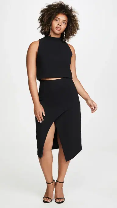 BLACK HALO Juma Two Piece Dress Black 8 | Thumbnail 5 BLACK HALO Juma Two Piece Dress Black 8 | Thumbnail 5