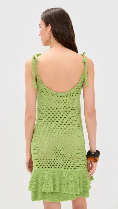 The Lulo Project Suntrace Dress Lime L | Thumbnail 3