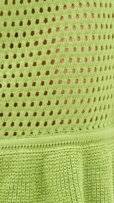 The Lulo Project Suntrace Dress Lime L | Thumbnail 6