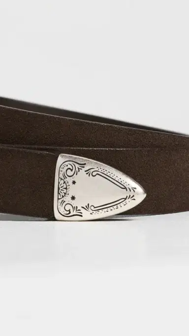 Anderson's Narrow Casual Suede Belt Dark Brown 75 | Thumbnail 5 Anderson's Narrow Casual Suede Belt Dark Brown 75 | Thumbnail 5