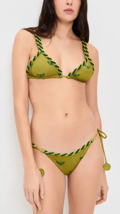 Ancora Delmare Side Tie Bikini Bottoms Dark Yellow | Thumbnail 5 Ancora Delmare Side Tie Bikini Bottoms Dark Yellow | Thumbnail 5