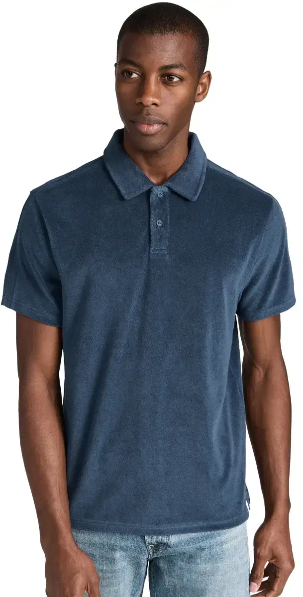 Ravello Terry Polo Navy