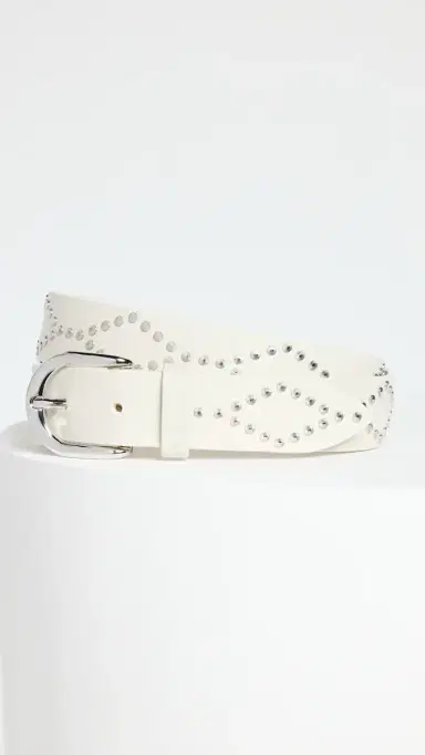 Isabel Marant Liliana Belt Chalk/Silver | Thumbnail 2