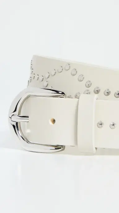 Isabel Marant Liliana Belt Chalk/Silver | Thumbnail 5