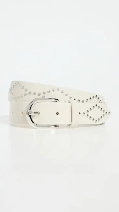 Isabel Marant Liliana Belt Chalk/Silver | Thumbnail 6