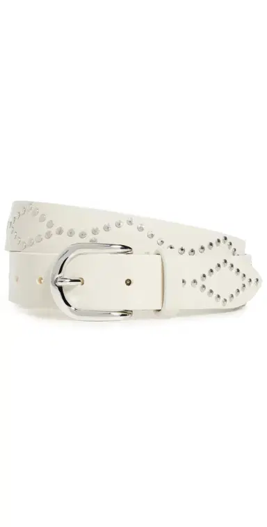 Isabel Marant Liliana Belt Chalk/Silver | Thumbnail 1