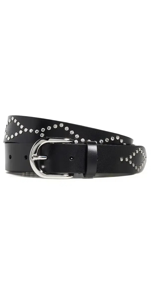Isabel Marant Liliana Belt Black/Silver