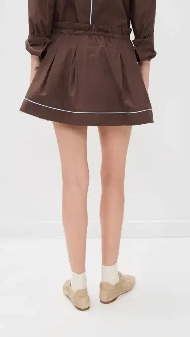 LE BOP Madeleine Skirt Chocolate/ight Blue | Thumbnail 4 LE BOP Madeleine Skirt Chocolate/ight Blue | Thumbnail 4