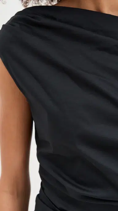 Staud Phare Mini Dress Black | Thumbnail 6