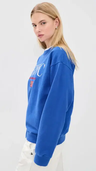 Sporty & Rich Nautical Pullover Team Blue M | Thumbnail 5 Sporty & Rich Nautical Pullover Team Blue M | Thumbnail 5