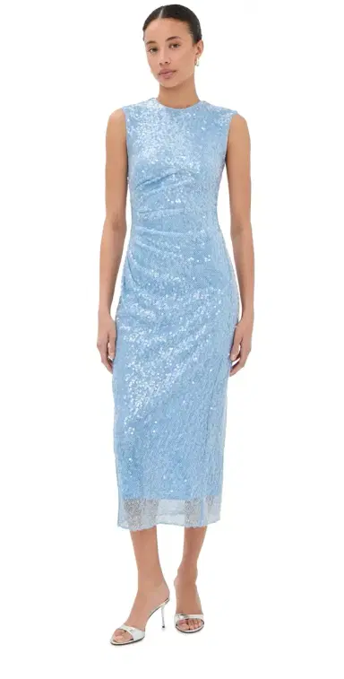 Veronica Beard Kimberly Dress Blue Jay | Thumbnail 1 Veronica Beard Kimberly Dress Blue Jay | Thumbnail 1