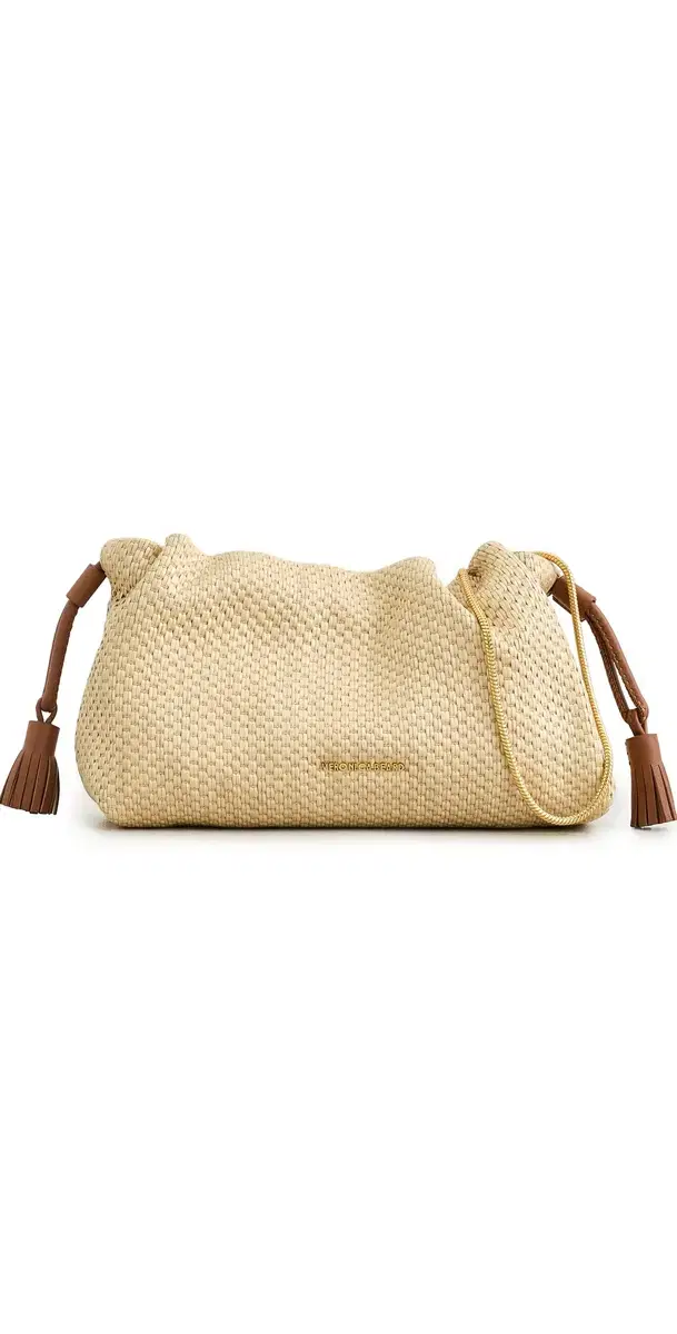 Small Raffia Stash Bag Hazelwood Natural One Size