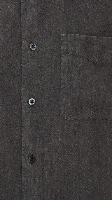 Madewell ong Sleeve Linen Top Chocolate | Thumbnail 6 Madewell ong Sleeve Linen Top Chocolate | Thumbnail 6
