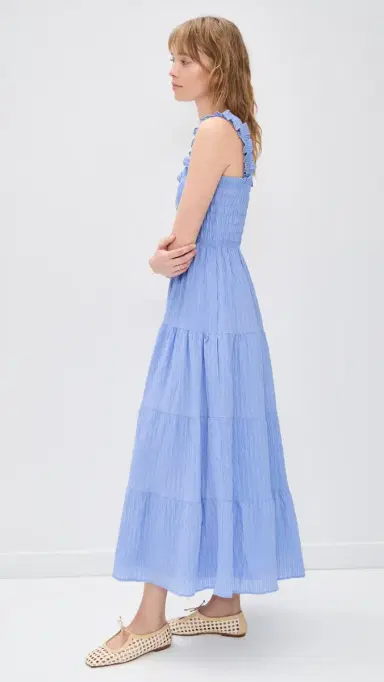 Hill House Home The Kimmy Nap Dress Bluebird L | Thumbnail 4 Hill House Home The Kimmy Nap Dress Bluebird L | Thumbnail 4