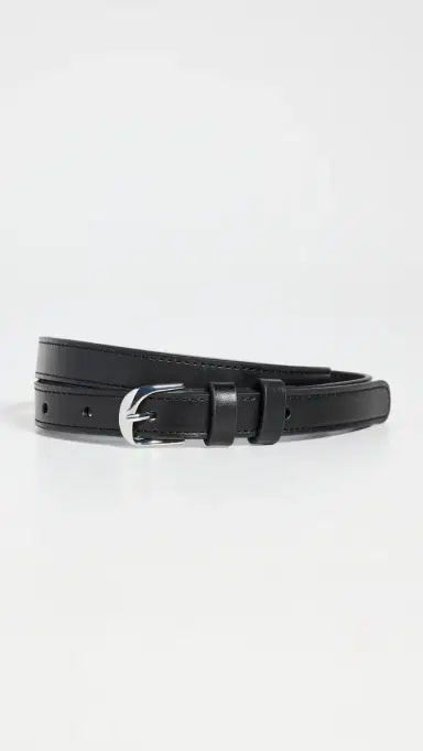 Frame Petite Twist Buckle Belt Noir | Thumbnail 2