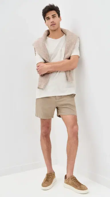 Faherty Sunwashed Pocket Tee Island Dune Heather | Thumbnail 5 Faherty Sunwashed Pocket Tee Island Dune Heather | Thumbnail 5