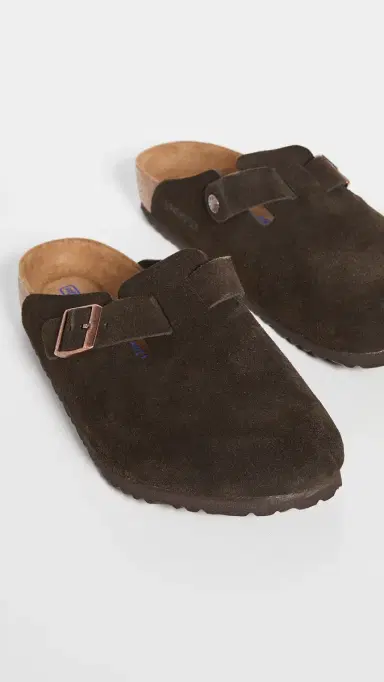 Birkenstock Boston Soft Footbed Clogs Mocha 46 | Thumbnail 3