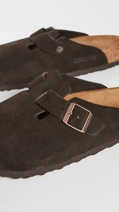 Birkenstock Boston Soft Footbed Clogs Mocha 46 | Thumbnail 4