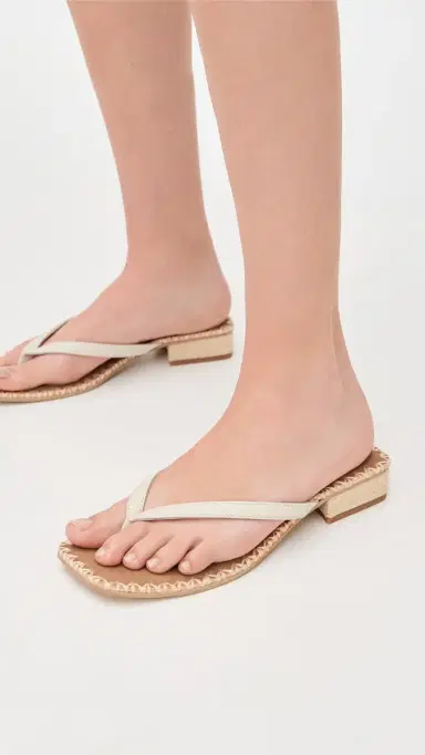 Dolce Vita Barty Sandals White Leather 6 | Thumbnail 3 Dolce Vita Barty Sandals White Leather 6 | Thumbnail 3