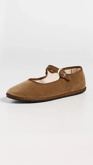 Vibi Venezia Velvet Mary Janes Flats Torcello | Thumbnail 2