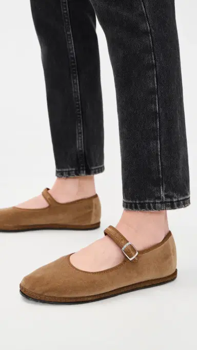 Vibi Venezia Velvet Mary Janes Flats Torcello | Thumbnail 3