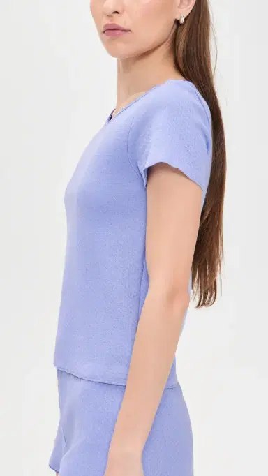 Cozyland by Morgan Lane Baby Jean Tee Lilac Moon ointelle | Thumbnail 4