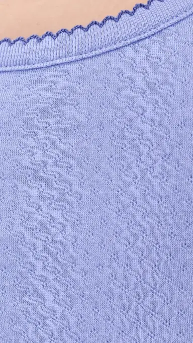 Cozyland by Morgan Lane Baby Jean Tee Lilac Moon ointelle | Thumbnail 6