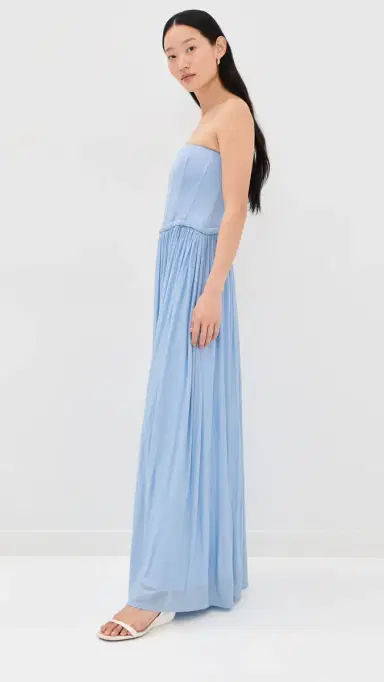 Simkhai Adalys Bustier Dress | Thumbnail 4 Simkhai Adalys Bustier Dress | Thumbnail 4