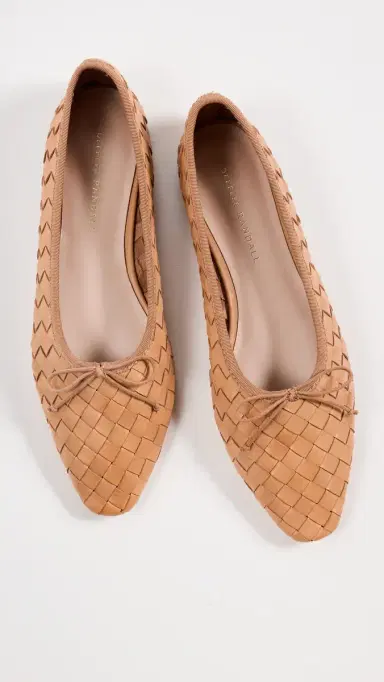 Loeffler Randall Landry Woven Flats Honey | Thumbnail 2