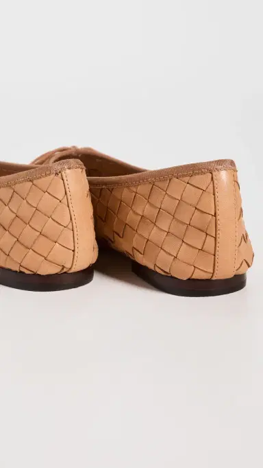 Loeffler Randall Landry Woven Flats Honey | Thumbnail 5
